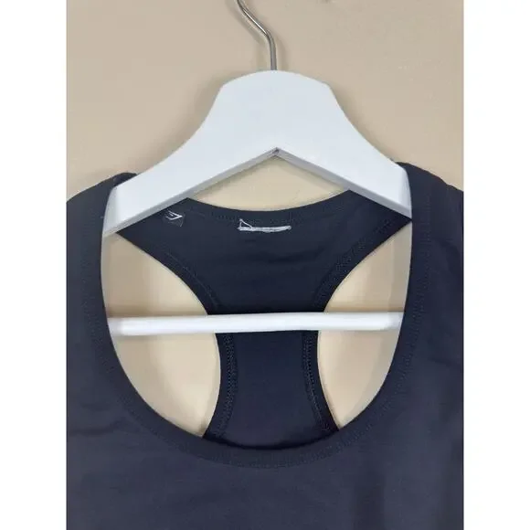 Gymshark Black Racerback Sports Bra Women’s Approx XS/S – Workout Fitness - Picture 2 of 7